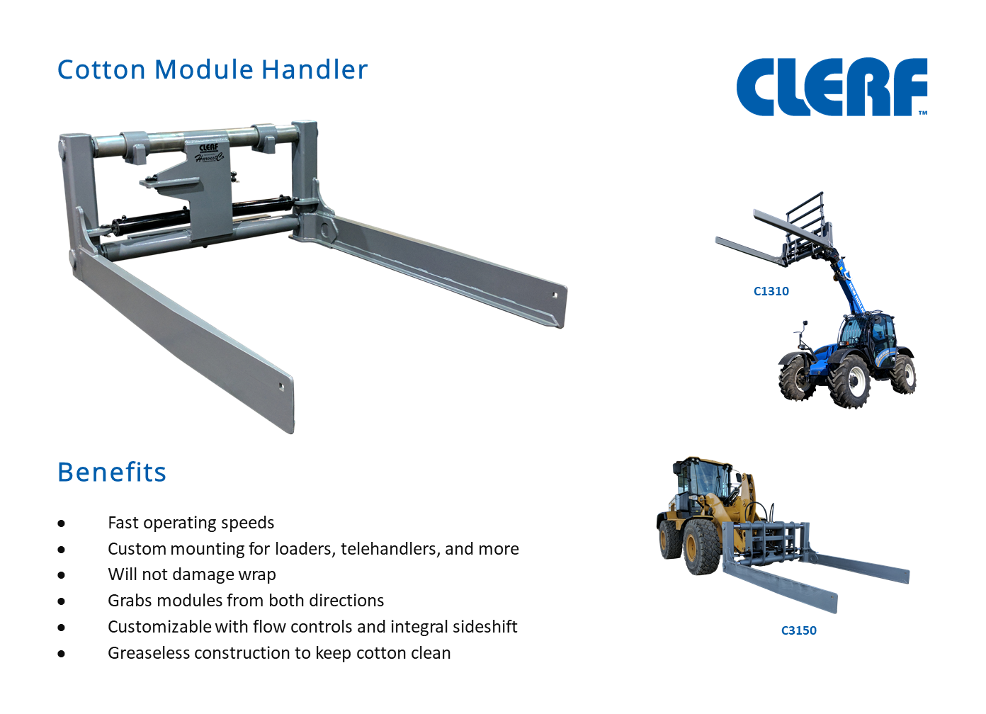 Clerf Cotton Module Handler Specification A